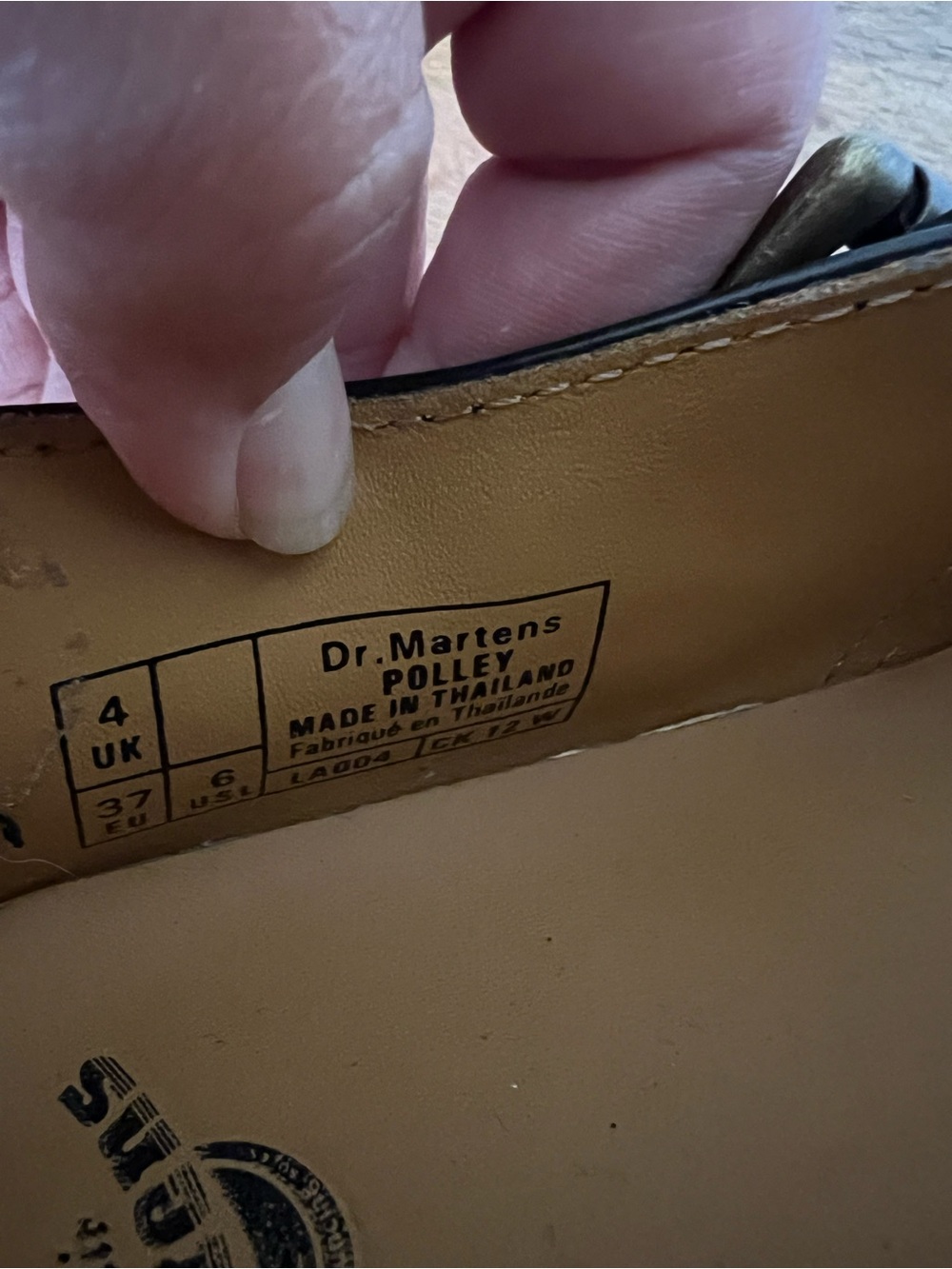 Dr. Martens Polley Womens Full Grain T Bar Mary Jane Size 6 - Picture 11 of 13